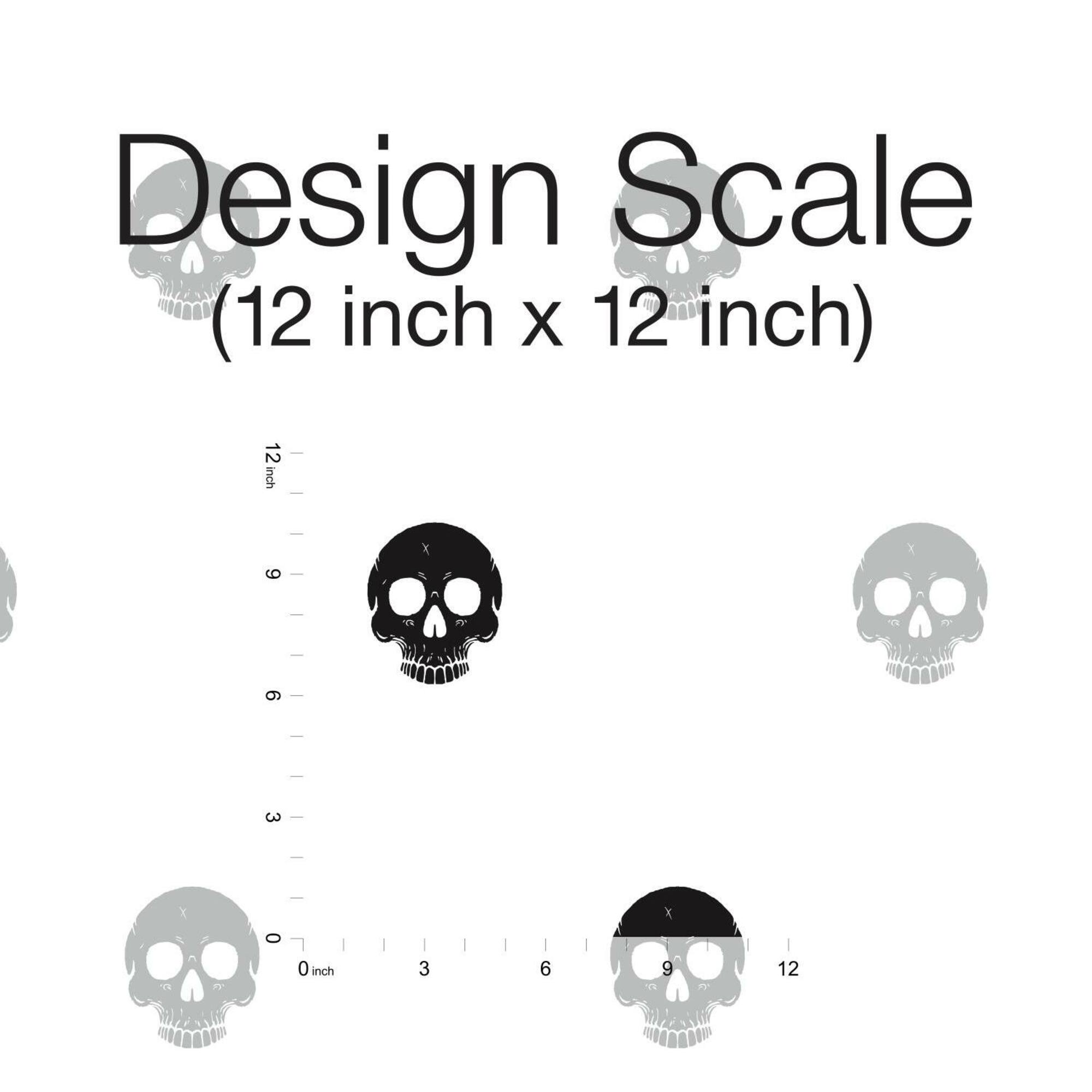 RoomMates Disney Cruella Glamour Skulls Peel & Stick Wallpaper